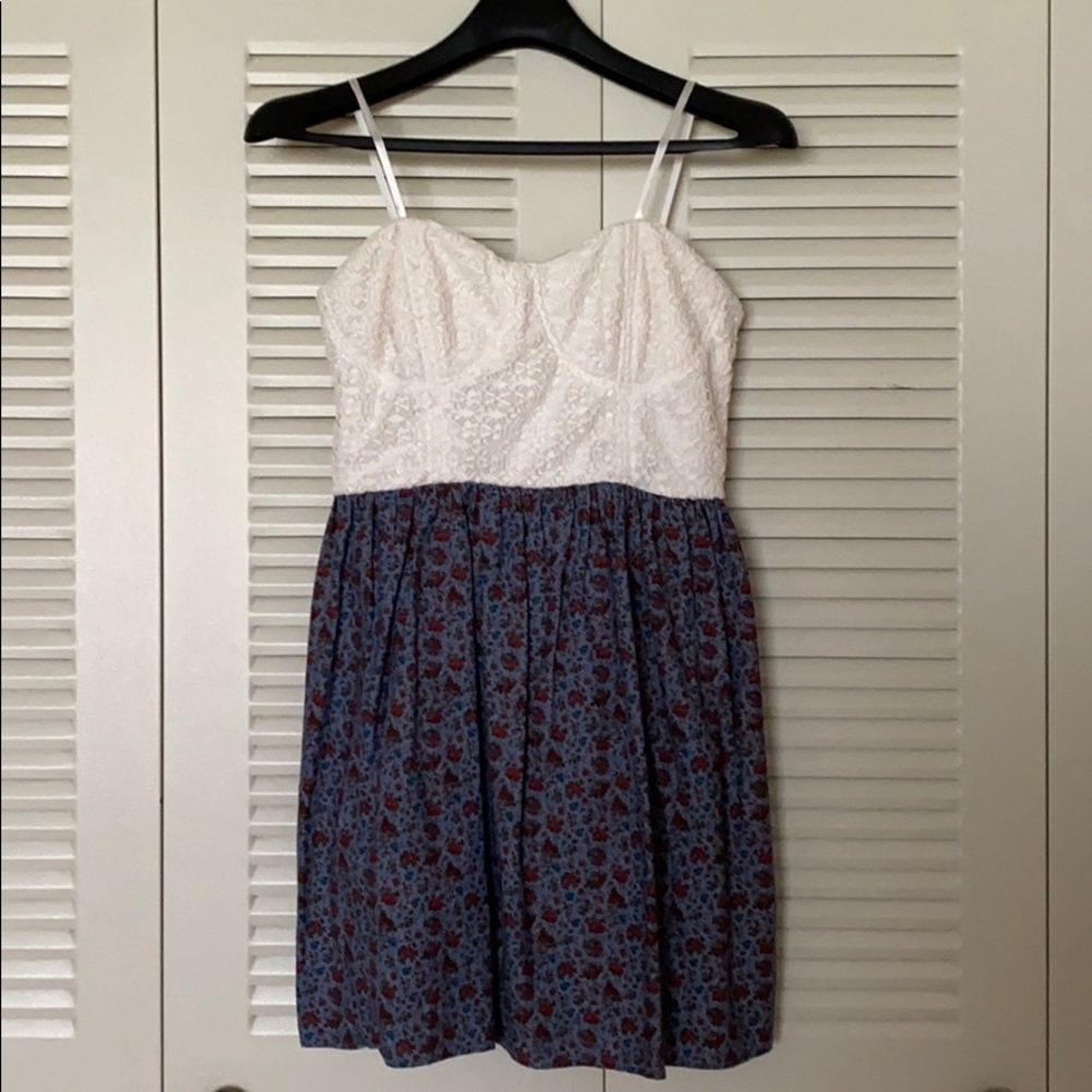 City Triangles Strapless Dress